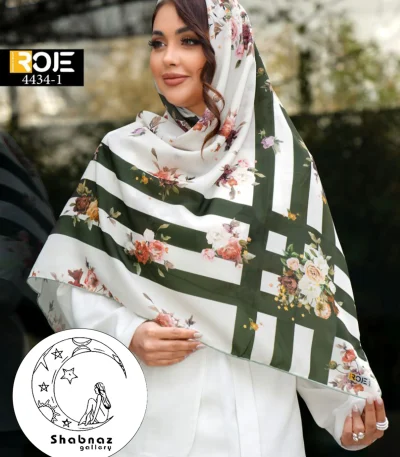 روسری نخی روژه کد 002