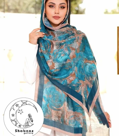شال نخی روژه کد 001