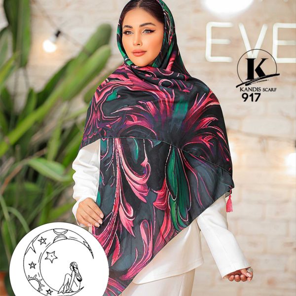 روسری نخی کندیس کد 026