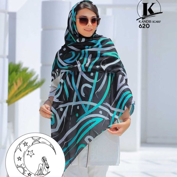 روسری نخی کندیس کد 025
