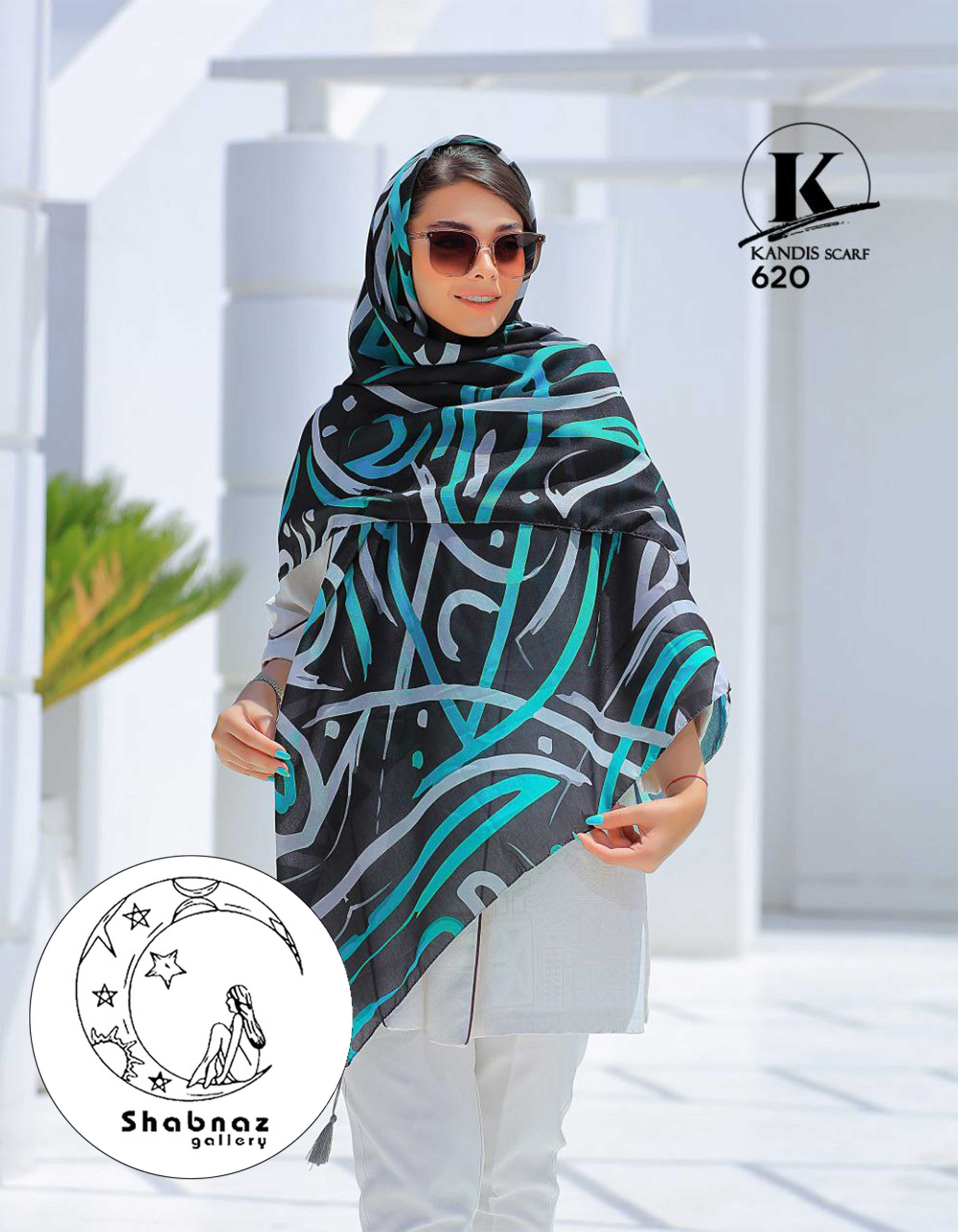 روسری نخی کندیس کد 025 روسری نخی کندیس کد 025
