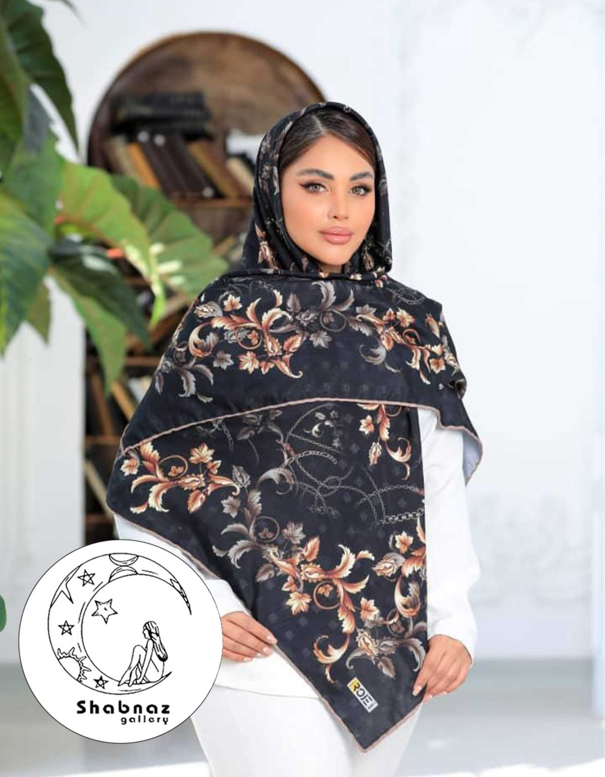 روسری نخی روژه کد 010
