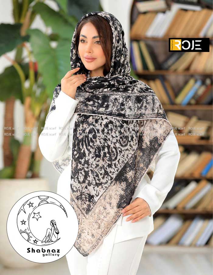 روسری نخی روژه کد 013