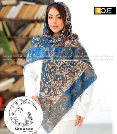 روسری نخی روژه کد 014