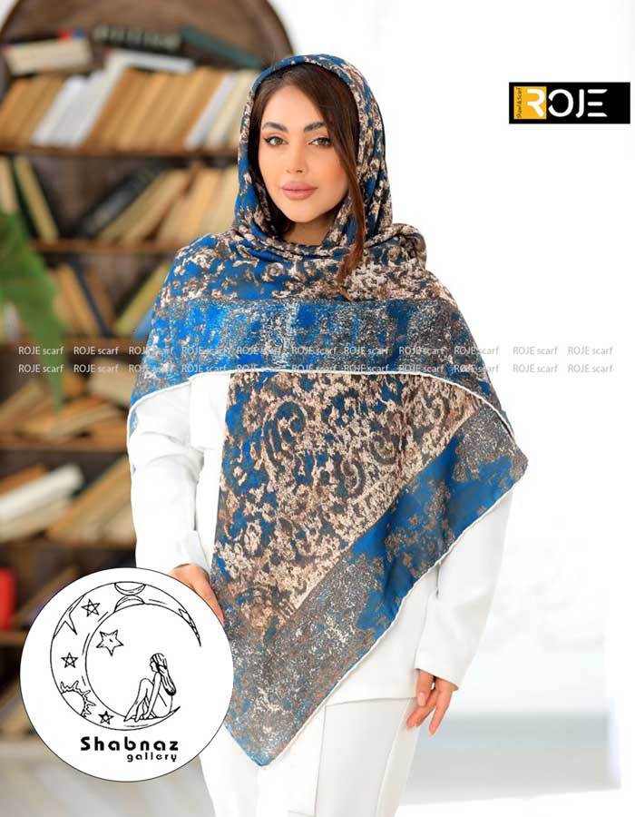 روسری نخی روژه کد 014