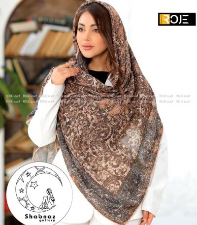 روسری نخی روژه کد 015
