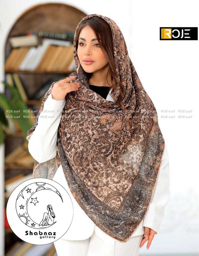 روسری نخی روژه کد 015
