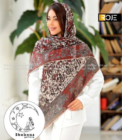 روسری نخی روژه کد 017